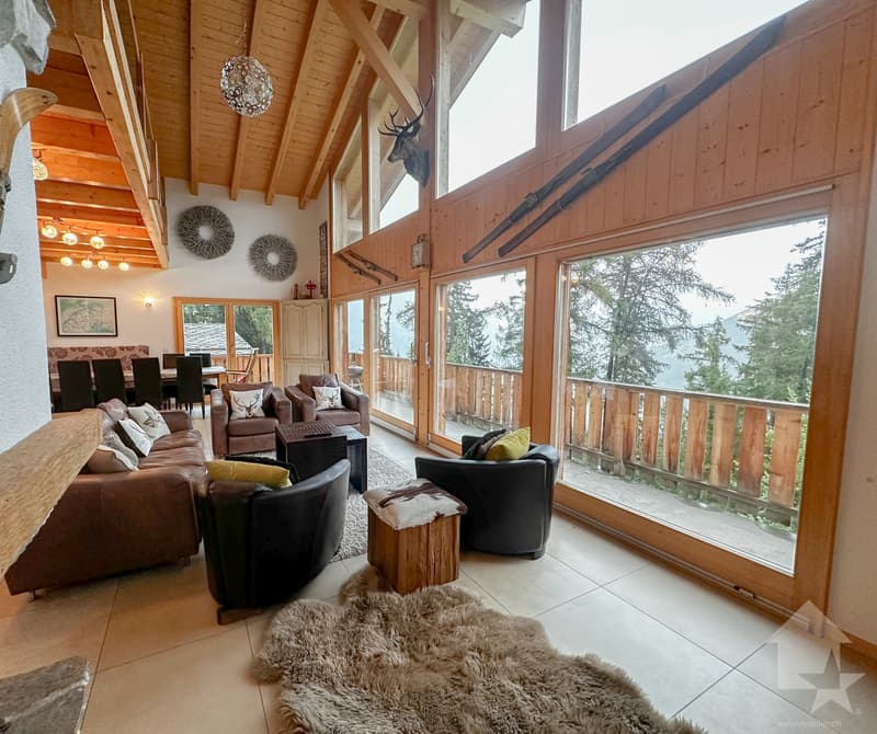 Magnifique chalet de standing au coeur de la Tzoumaz (4)