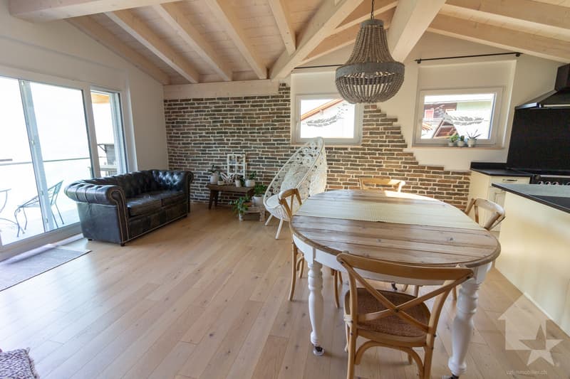 Magnifique attique en duplex de 4,5 pces d'une surface de 118m2 hab (8)