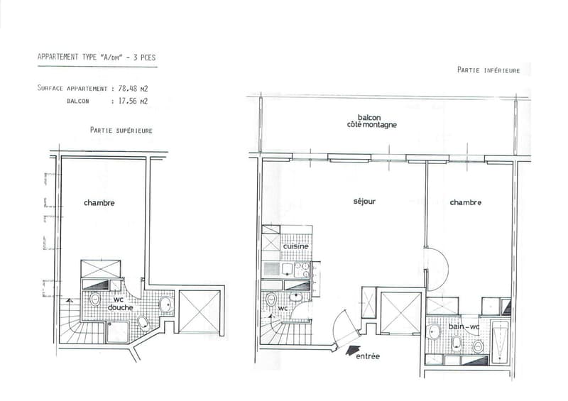 Torgon, duplex rénové de 3.5 pièces dans l'immeuble "La Serve" (12)