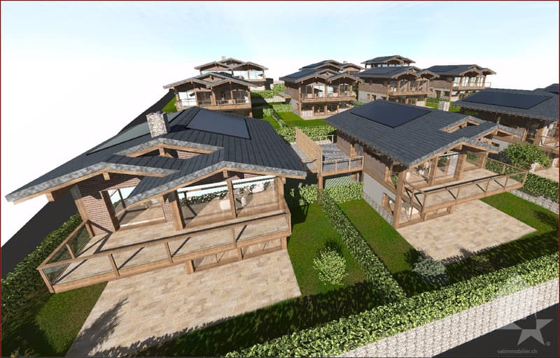 En construction, chalet traditionnel, quartier calme, vue panoramique (4)