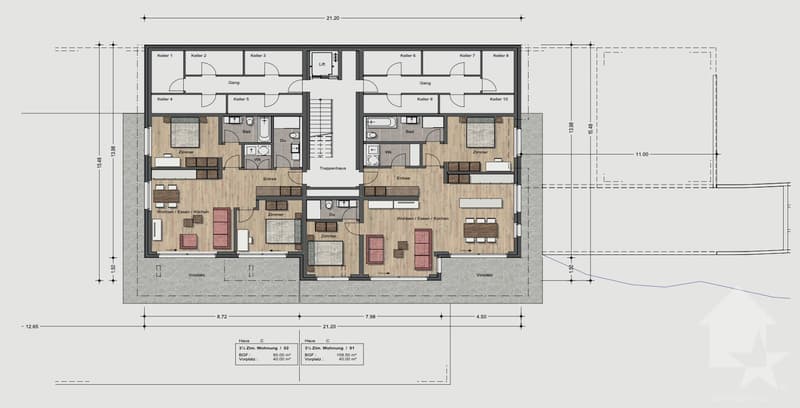 Nouveaux appartements résidentiels de 3,5 pièces (11)