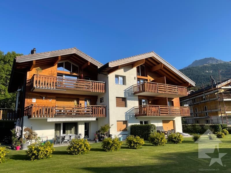Rez 5.5 pièces terrasse et jardin, résidence secondaire et étrangers (11)