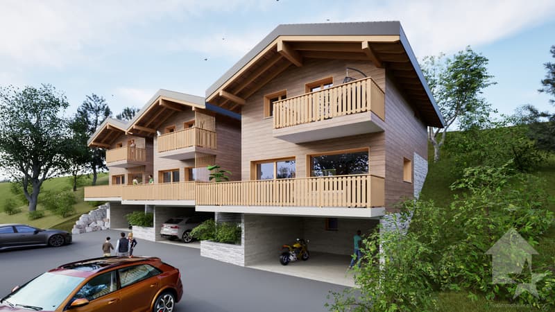 Magnifique chalet de 4.5 pièces avec terrasse et pelouse (2)