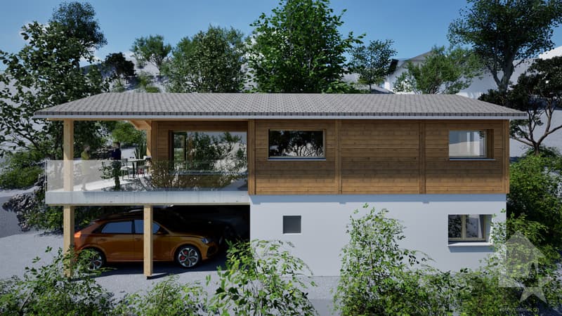 Terrain avec magnifique projet de construction de 3.5 pièces (3)