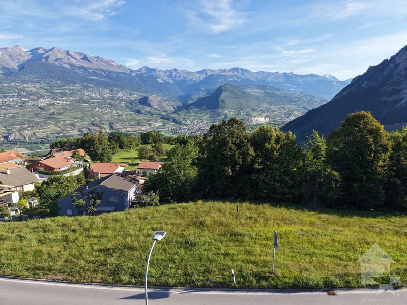 Terrain à vendre dans le quartier de l'Argilly / Sutor à Vex (2)