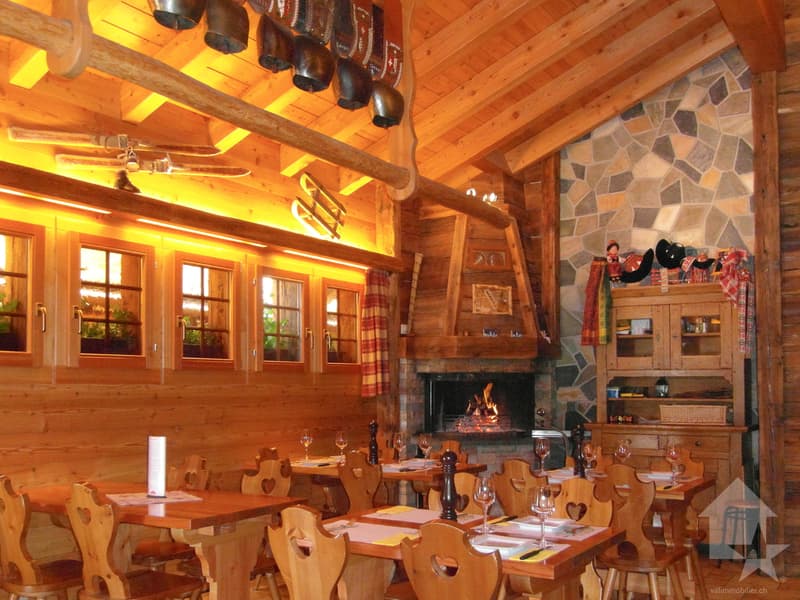 Magnifique Restaurant au centre d'Evolène avec appartement séparé (5)