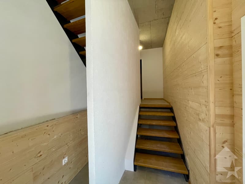 Appartement duplex 2.5 pces dans maison de village totalement rénovée (5)