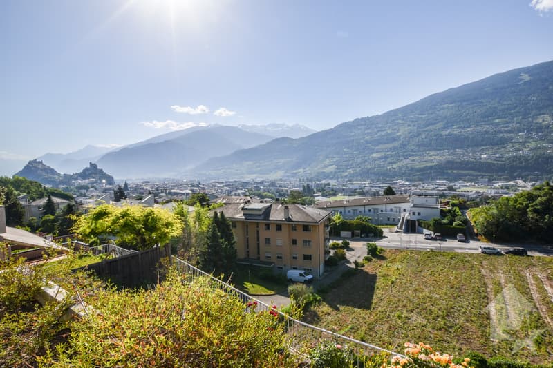 Sion, quartier de Gravelone, jolie maison contiguë (3)