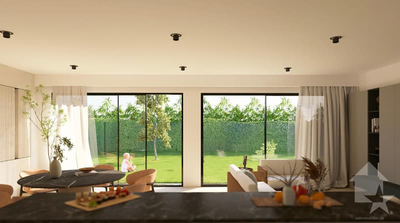 Maison jumelée moderne de 4.5 pièces dans un environnement calme (2)