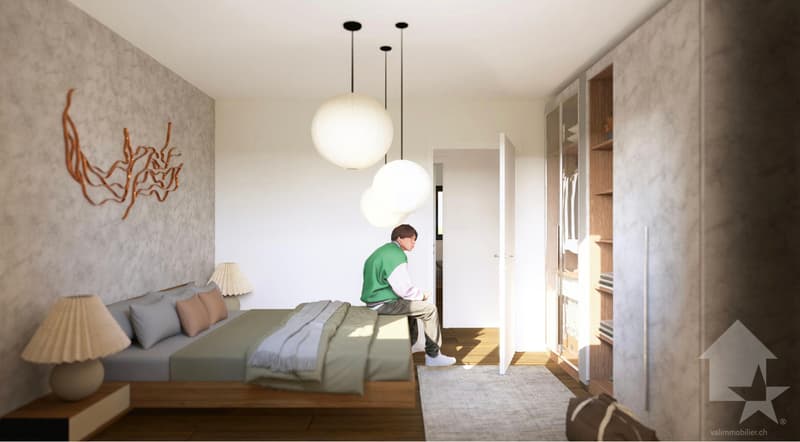 Maison jumelée moderne de 4.5 pièces dans un environnement calme (9)