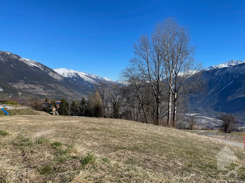 Terrain à bâtir, en pente douce, au calme et avec vue panoramique (6)