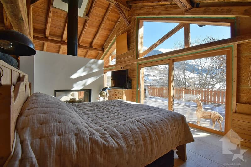 Magnifique chalet, spacieux, rénové avec un garage + terrasse (6)