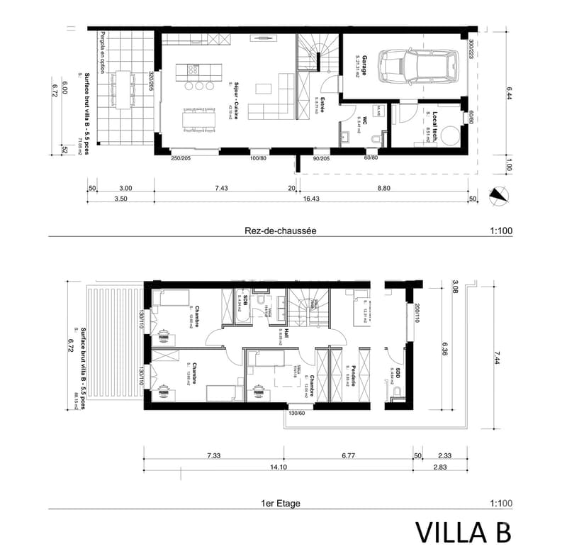 Collombey, nouveau projet d'une villa de 5.5 pièces (8)