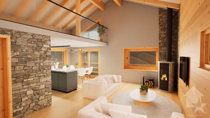 3 chalets d'exceptions à construire dans un écoquartier à La Tzoumaz (2)