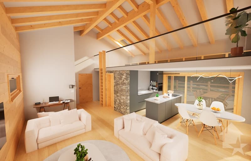 3 chalets d'exceptions à construire dans un écoquartier à La Tzoumaz (3)
