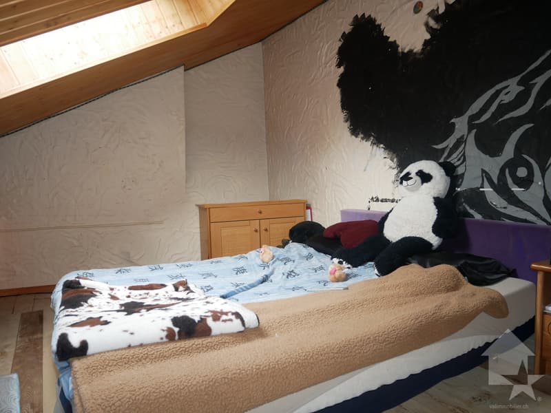 Chambre sous les combles