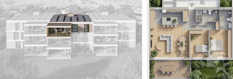 Appartement 3.5 pièces - Lot B3 - Les jardins de Plan-Conthey (12)