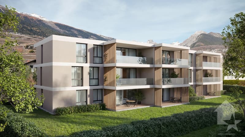 Appartement 3.5 pièces - Lot B1 - Les jardins de Plan-Conthey (7)