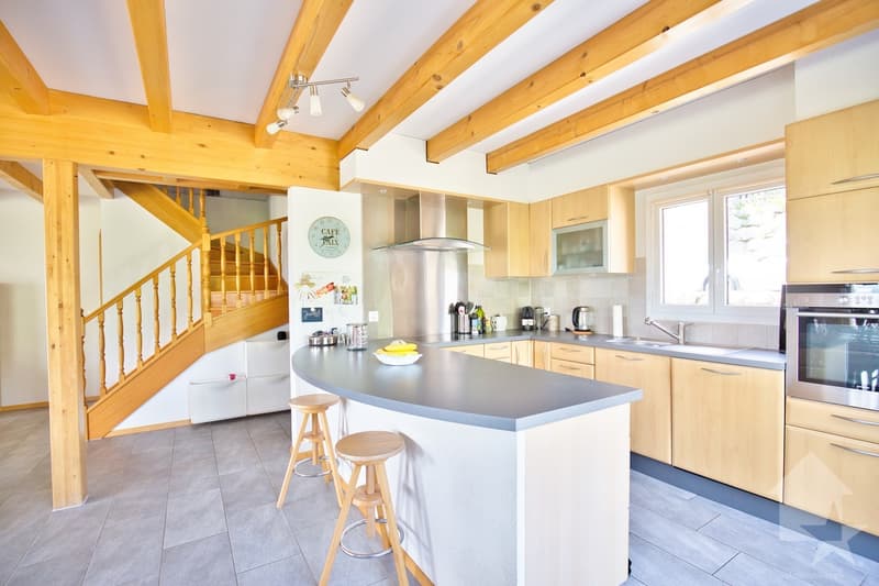 Magnifique maison jumelée par le garage (3)