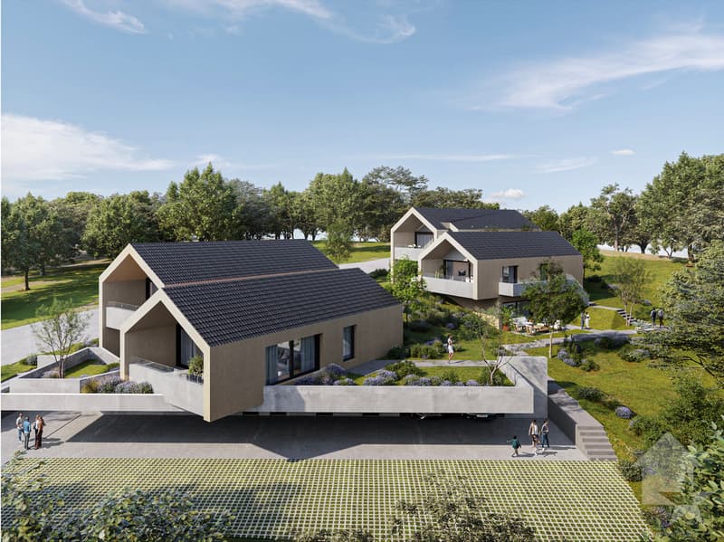 Appartement 3.5 pièces avec jardin à l'architecture moderne et épurée (4)