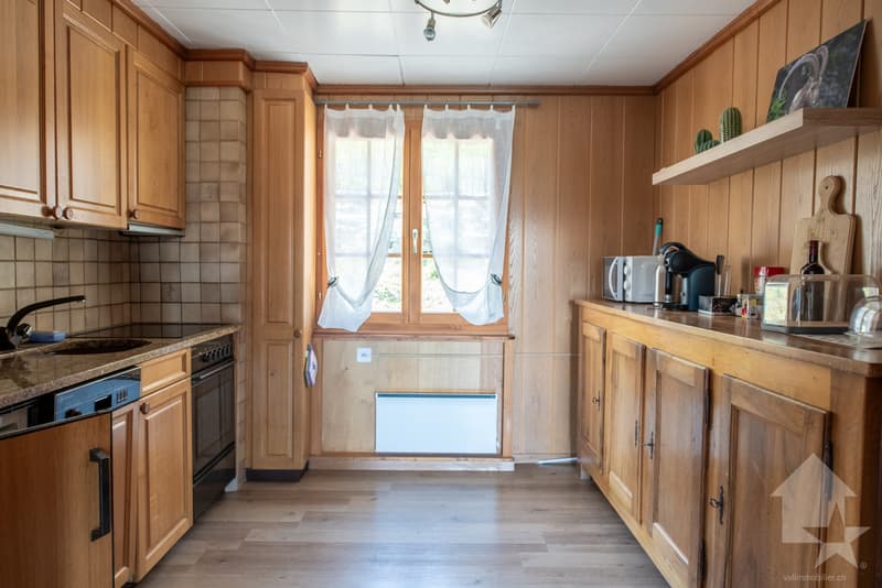 Charmant chalet de 2 appartements + dépendance, belle situation (7)