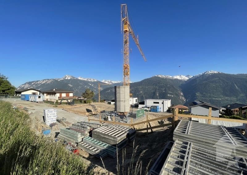 Chermignon, dernier 5.5 pièces neuf en cours de construction (10)