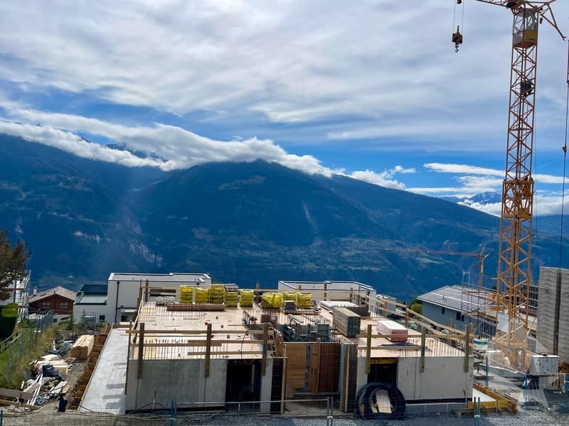 Chermignon, dernier 5.5 pièces neuf en cours de construction (12)