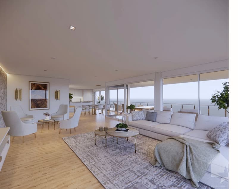 Attique de 4.5 pièces très bien situé avec balcon et terrasse (4)
