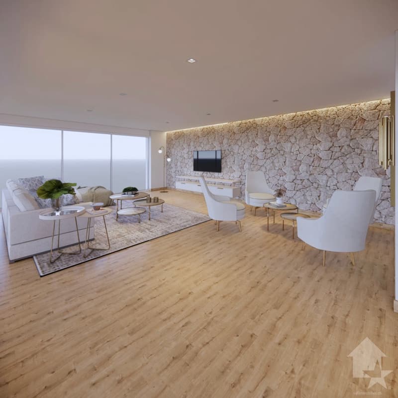 Attique de 4.5 pièces très bien situé avec balcon et terrasse (7)