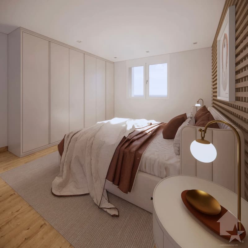 Attique de 4.5 pièces très bien situé avec balcon et terrasse (9)