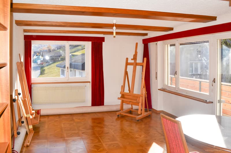 Spacieux app. de 4.5 pièces de 108 m2, 2 balcon, vue sur les Alpes (4)
