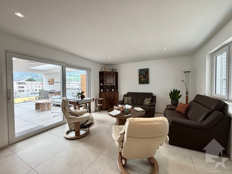 Magnifique appartement avec vue dégagée sur les Alpes (8)