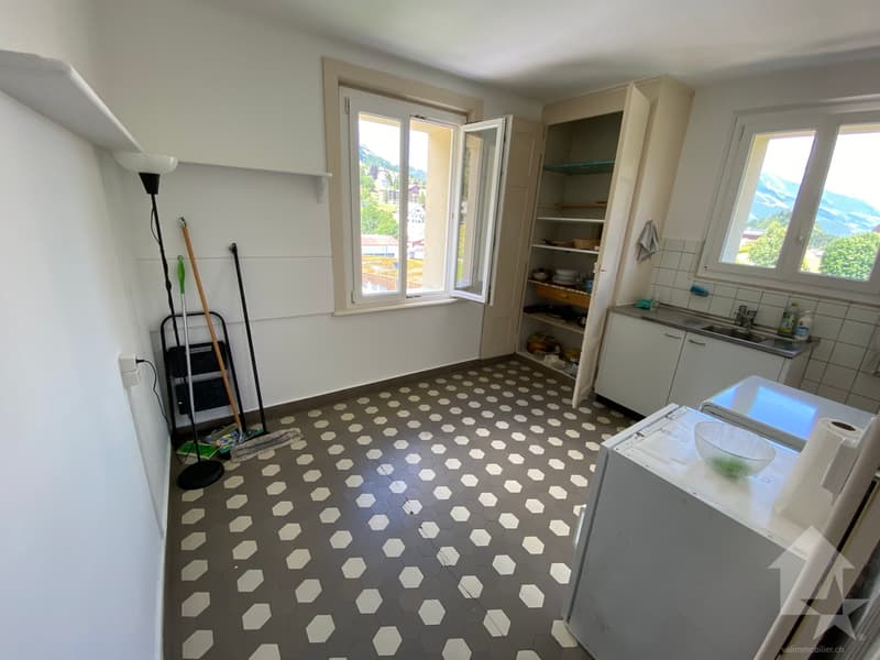 Bel appartement traversant à Leysin (6)