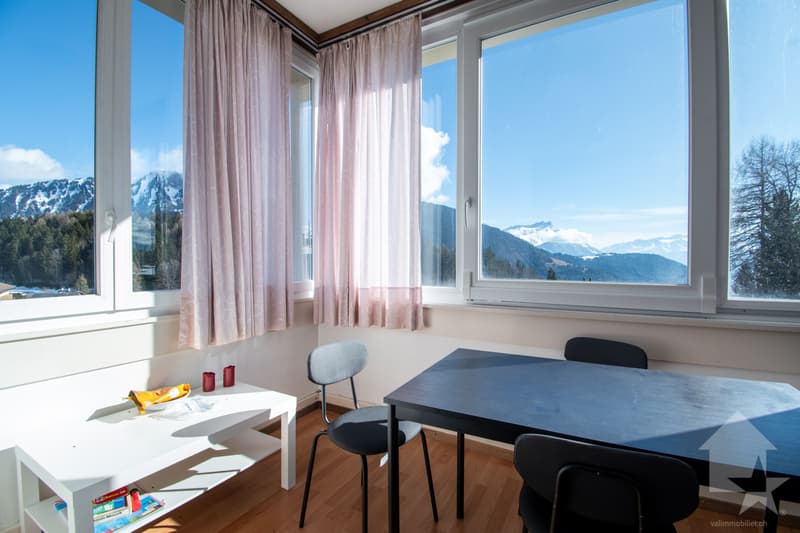Bel appartement traversant à Leysin (2)