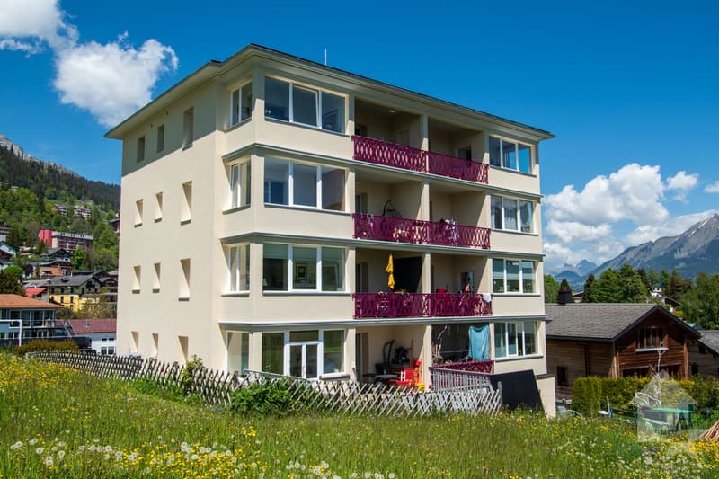 Bel appartement traversant à Leysin (10)