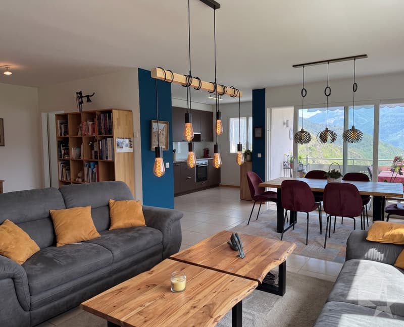 Splendide appartement de 4.5 pièces avec vue sur l'arc alpin ! (4)