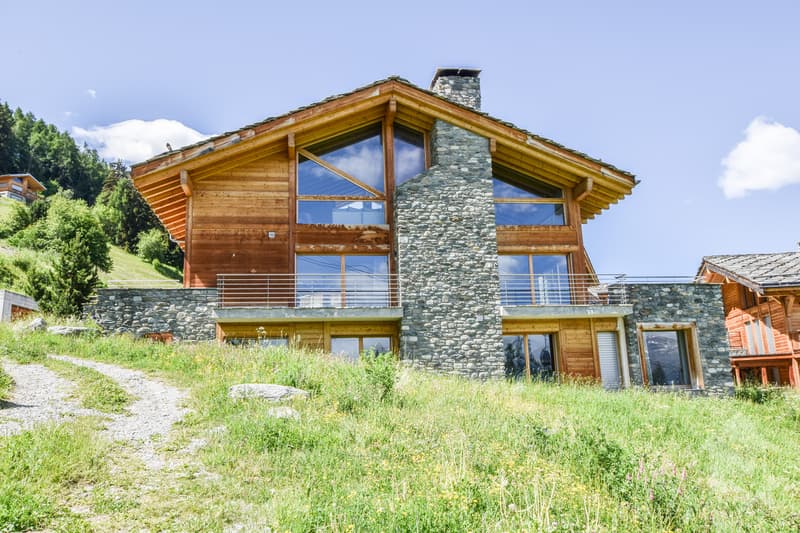Magnifique chalet de grand standing directement sur les pistes de ski (7)