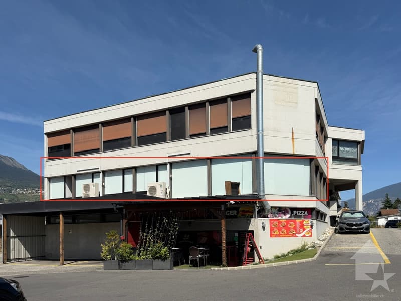 A louer, grande surface de 268 m2 - zone commerciale Conthey (6)