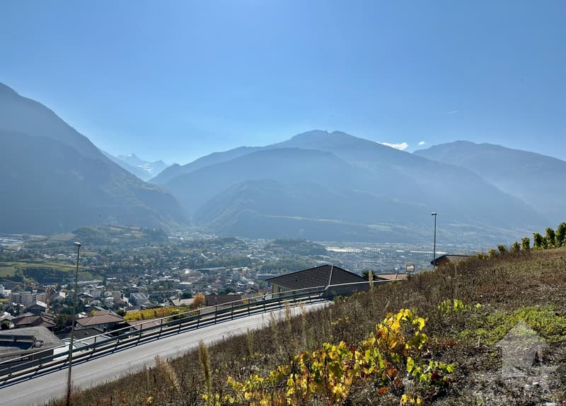 Parcelle équipée avec vue panoramique (7)