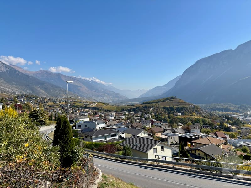 Parcelle équipée avec vue panoramique (4)