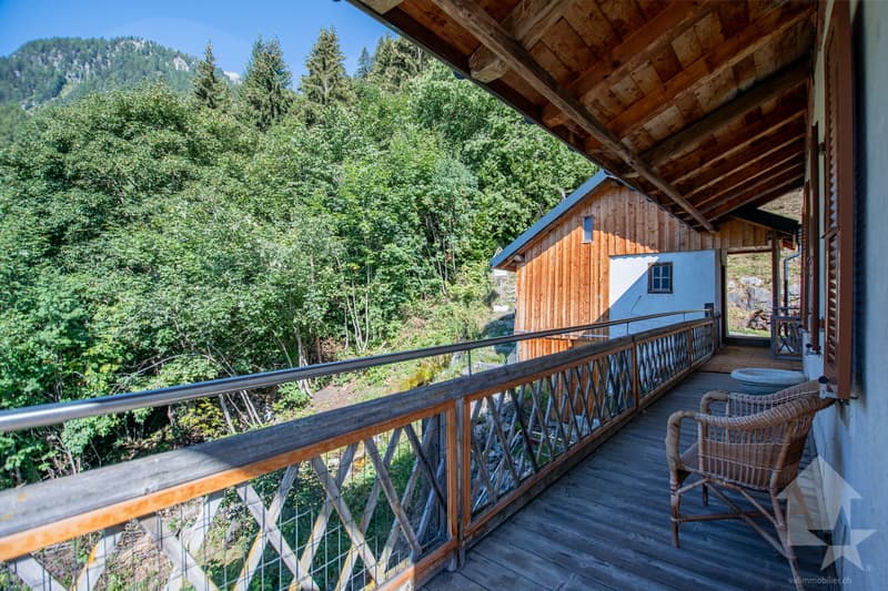 Duplex avec vue exceptionnelle sur le glacier du Trient (1)