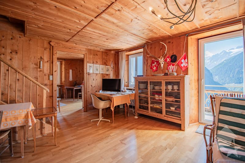 Duplex avec vue exceptionnelle sur le glacier du Trient (4)