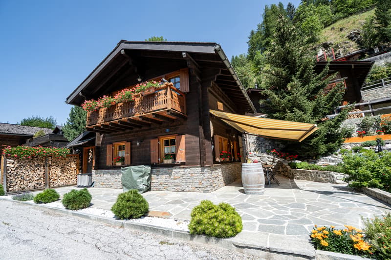 Adorable chalet avec joli jardin, garage double et vues spendides (13)