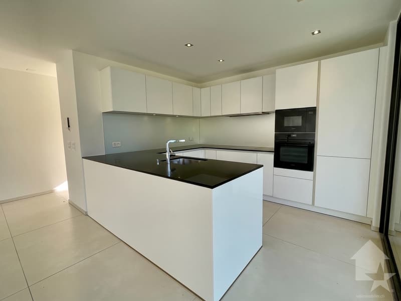 Appartement contemporain sur les hauts de Sierre avec vue panoramique (5)