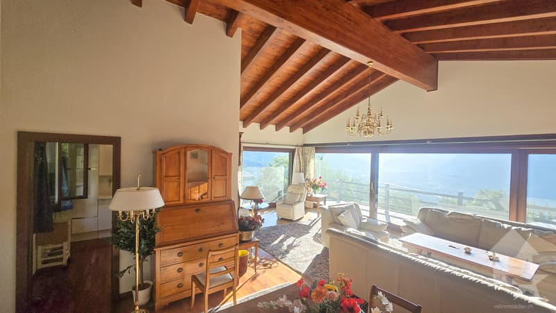Chalet avec piscine extérieure à Randogne (7)