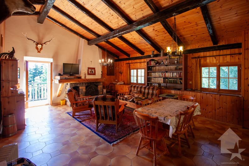 Appartement dans un petit chalet aux Mayens de Conthey (6)