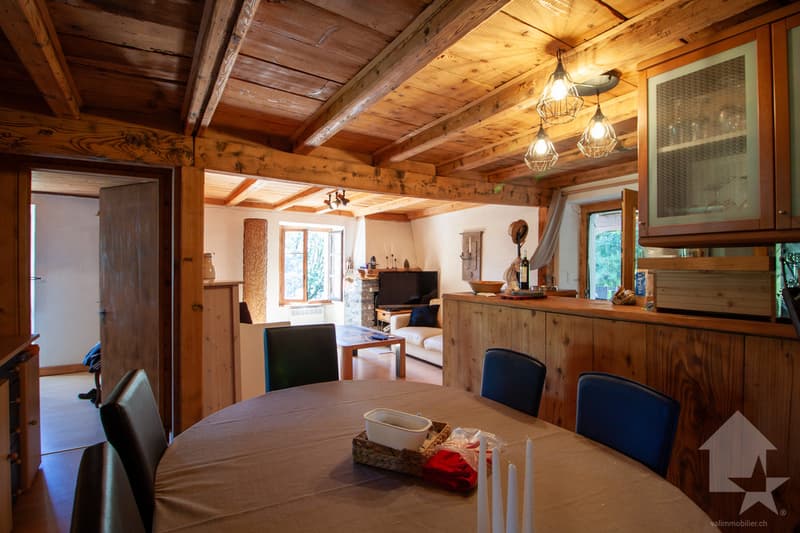 Appartement dans un petit chalet sur les Mayens de Conthey (10)