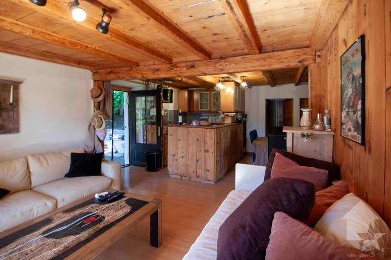 Appartement dans un petit chalet sur les Mayens de Conthey (9)