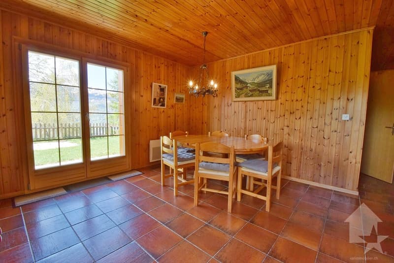 Magnifique chalet à la montagne avec une vue splendide et panoramique (5)