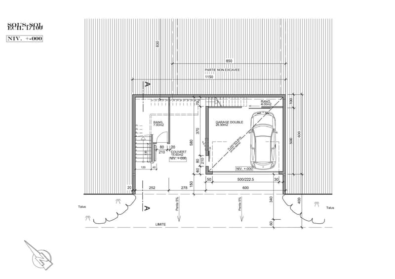 Magnifique terrain à bâtir avec permis de construire pour un chalet (5)